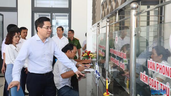 Lan tỏa tinh thần “Phục vụ - Cải cách - Đồng hành” trong bộ máy hành chính mới