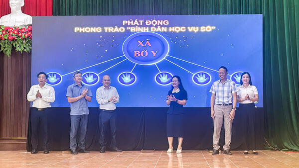 Xã Bờ Y phát động phong trào “Bình dân học vụ số” năm 2025