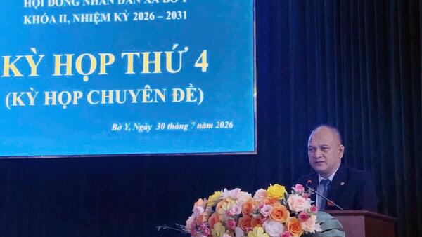 KỲ HỌP CHUYÊN ĐỀ HĐND XÃ BỜ Y KHÓA II, NHIỆM KỲ 2026-2031