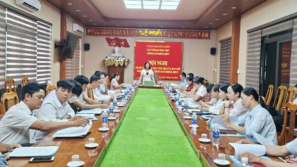 HỌP BAN CHỈ ĐẠO THỰC HIỆN CHÍNH SÁCH BHXH, BHYT TRIỂN KHAI NHIỆM VỤ 6 THÁNG CUỐI NĂM 2026