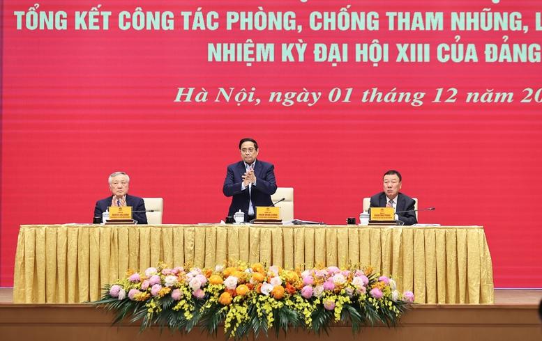 Thủ tướng chủ trì Hội nghị về tổng kết công tác phòng, chống tham nhũng, lãng phí, tiêu cực- Ảnh 1.